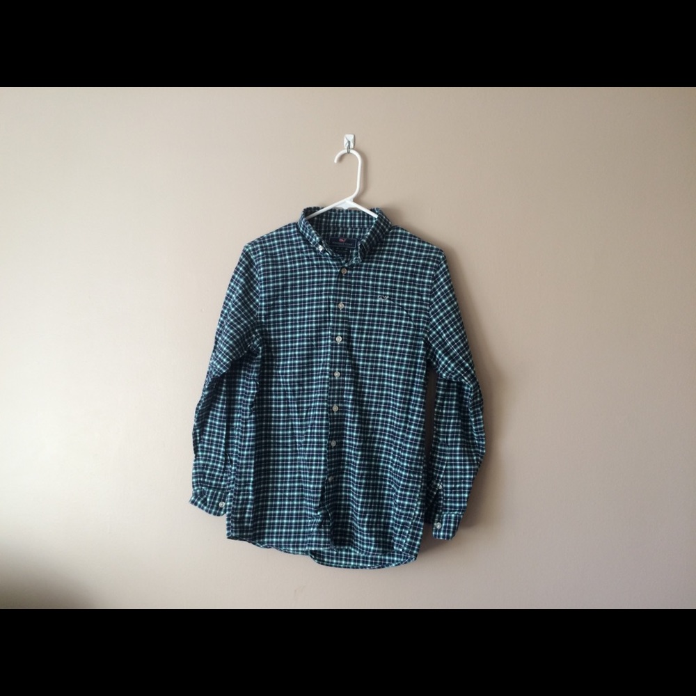 Vineyard Vine Plaid Flannel Shirt